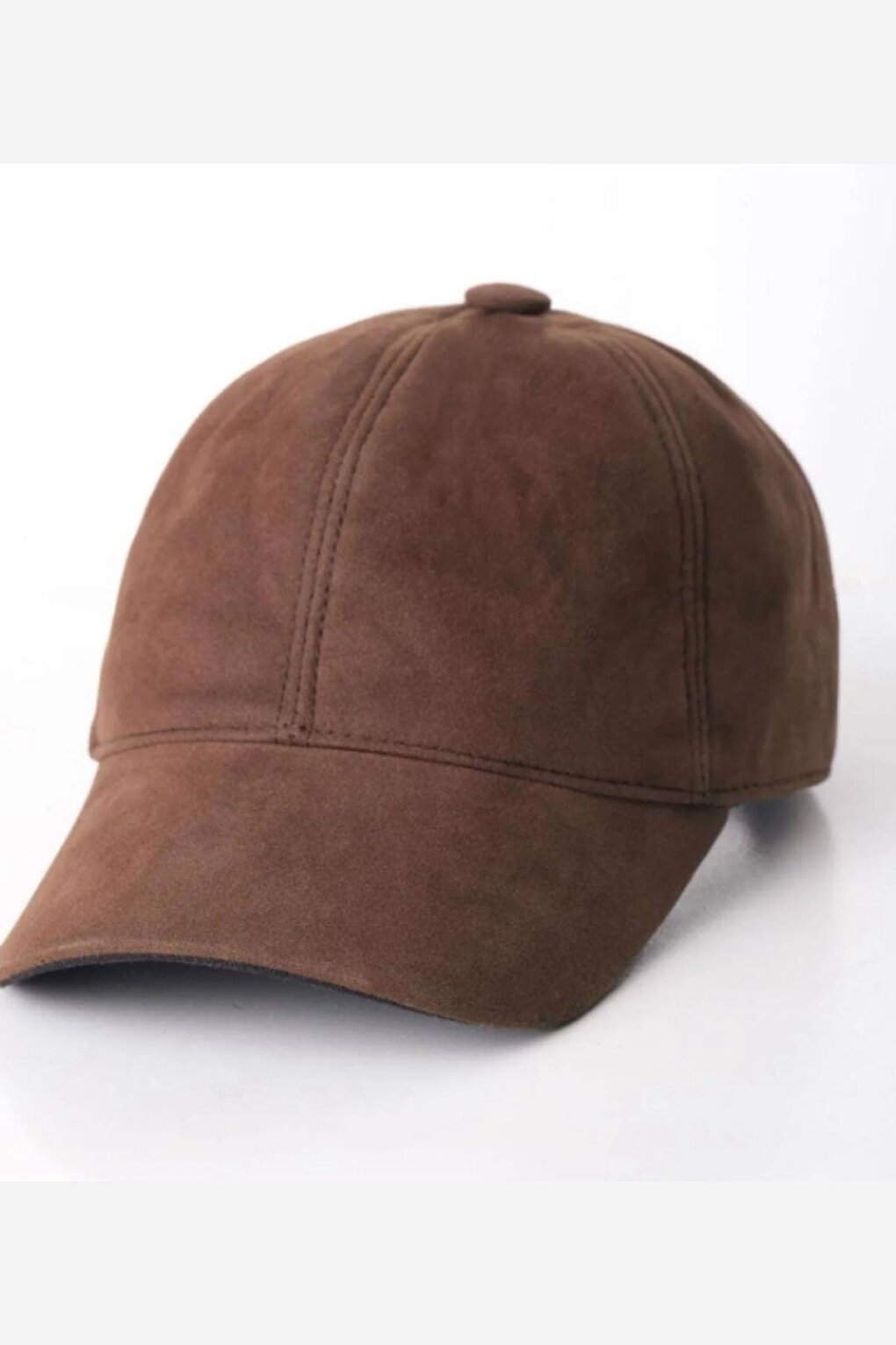 Suede Cap Brown - SPK004