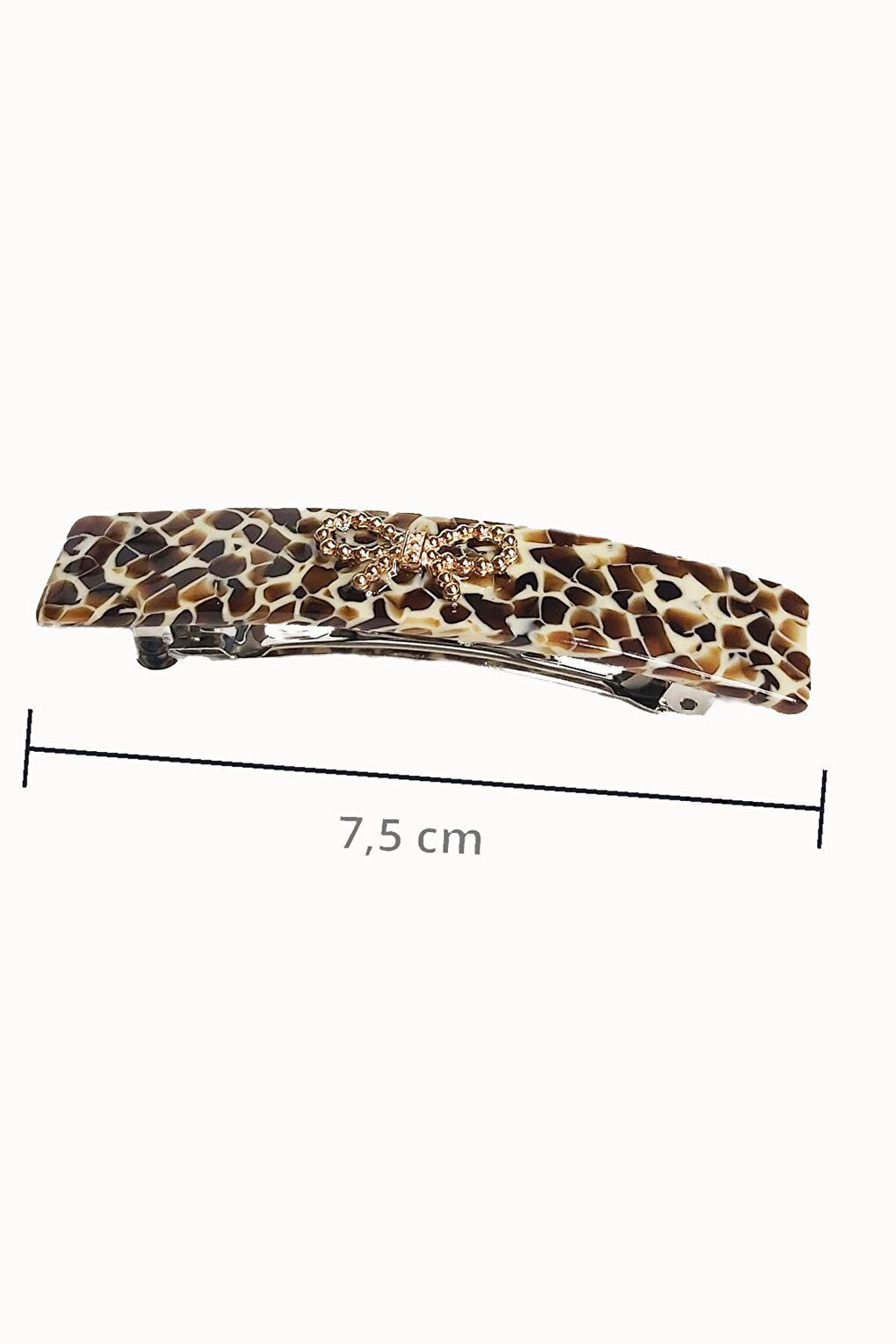 Bow Leopard Automatic Bow Buckle