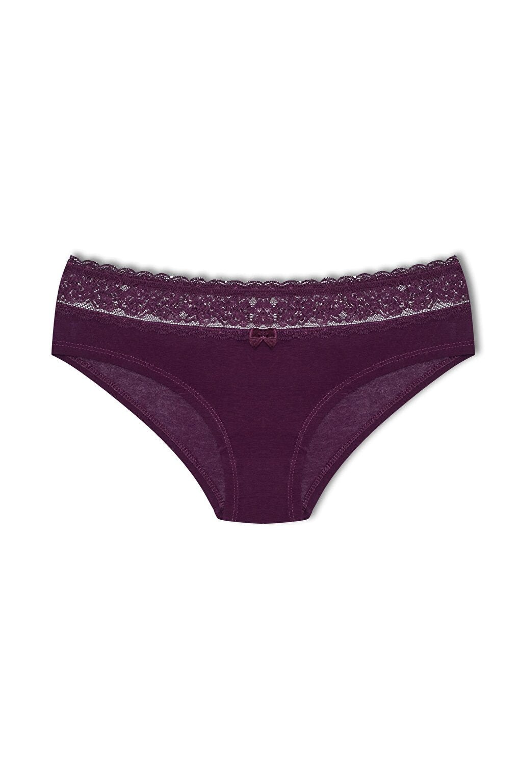 Cotton Waist Lace Detailed Hipster Women's Panties 3-Piece