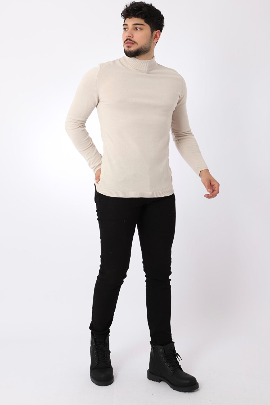 SPR Half Fisherman Fine Knitwear Sweater