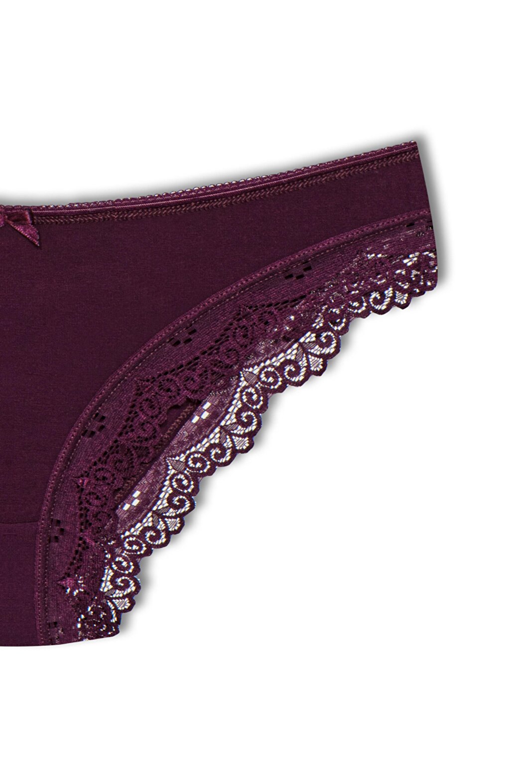 Cotton Low Waist Lace Basic Women's Panties 5-pack