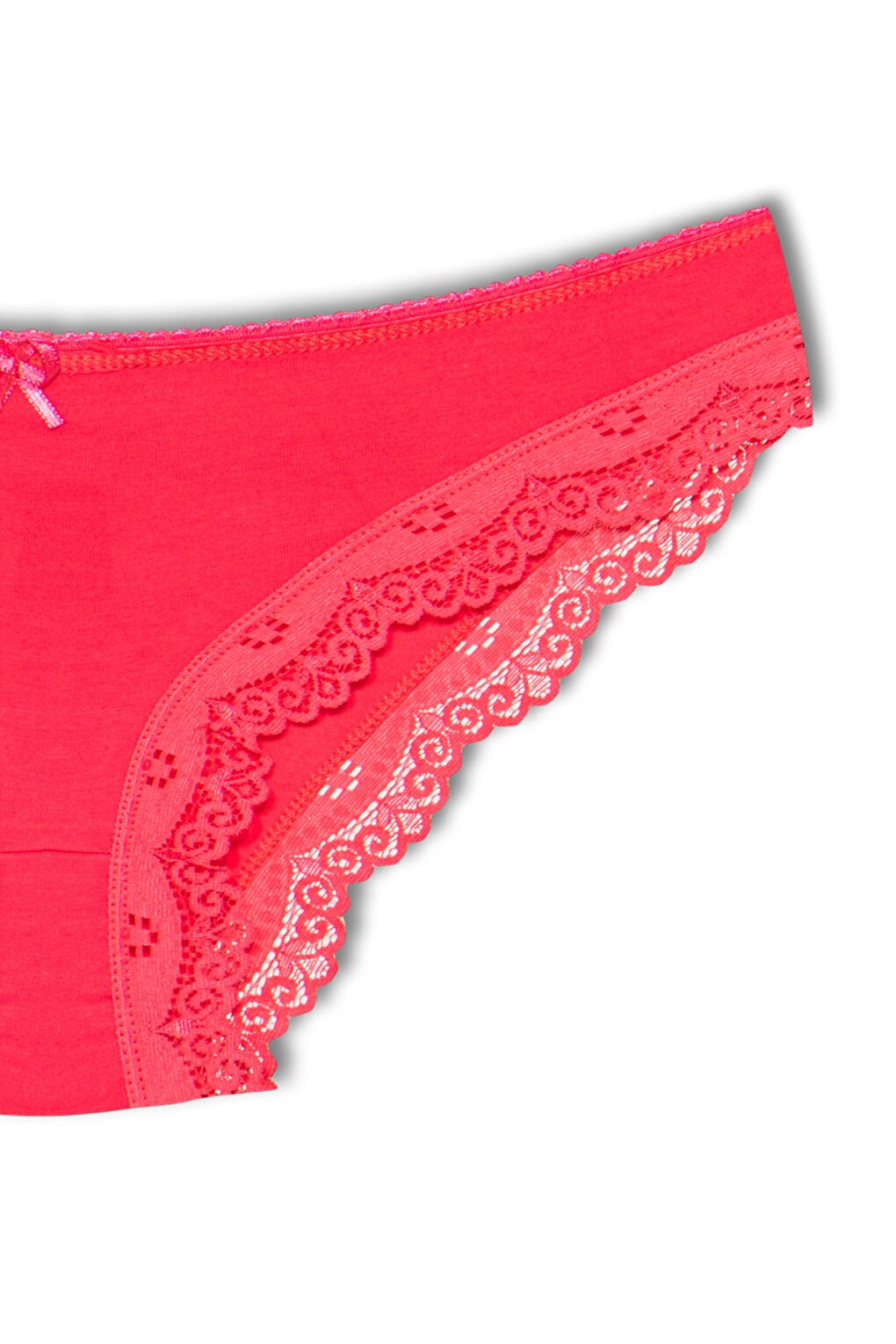 Cotton Low Waist Lace Basic Women's Panties 5-pack