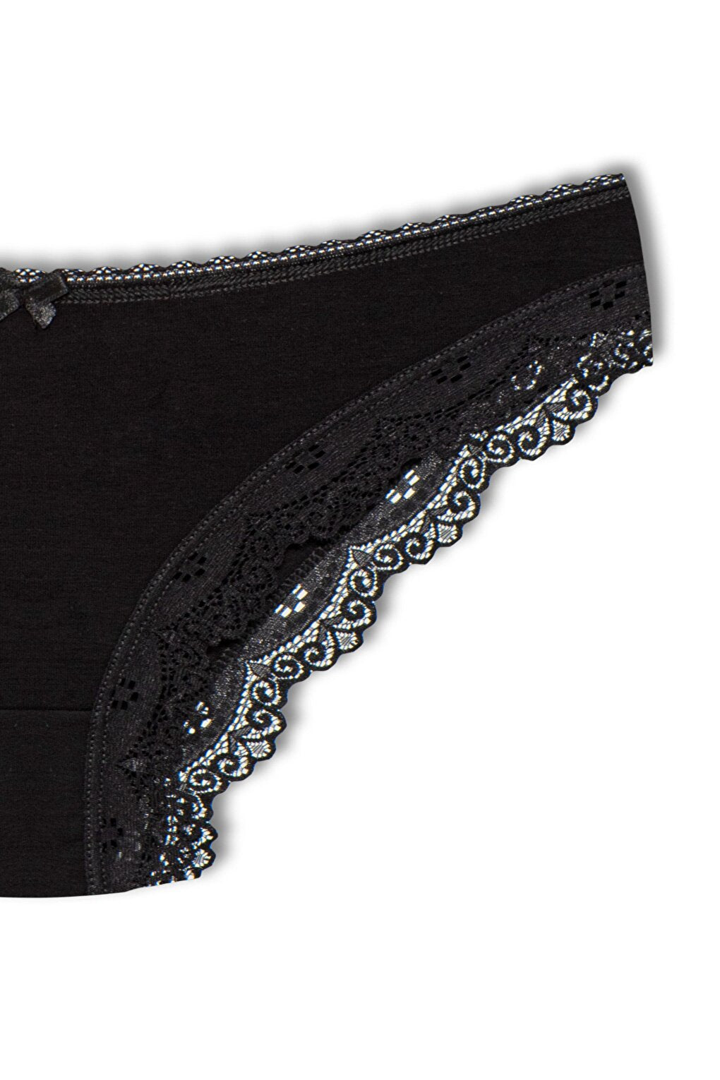 Cotton Low Waist Lace Basic Women's Panties 7-pack