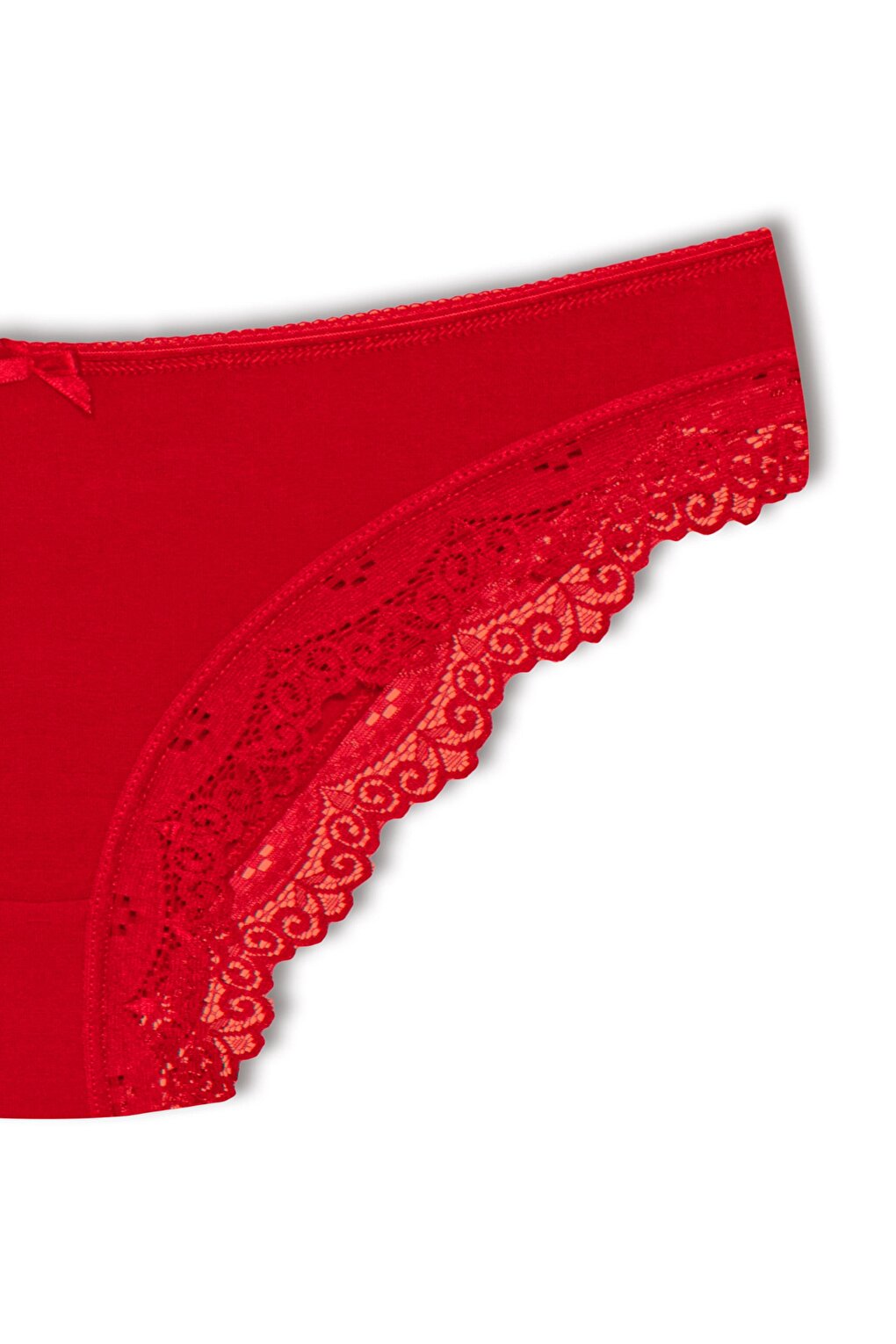 Cotton Low Waist Lace Basic Women's Panties 5-pack