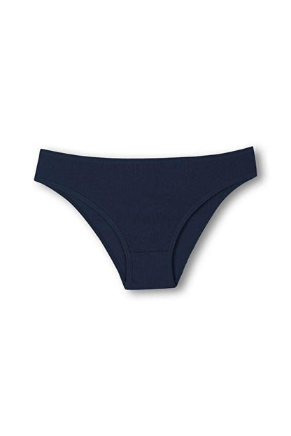 Cotton Ribbed Textured Slip Women's Panties