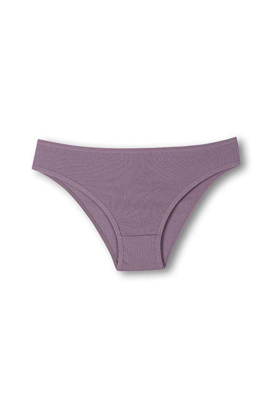 Cotton Ribbed Textured Slip Women's Panties