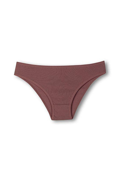 Cotton Ribbed Textured Slip Women's Panties