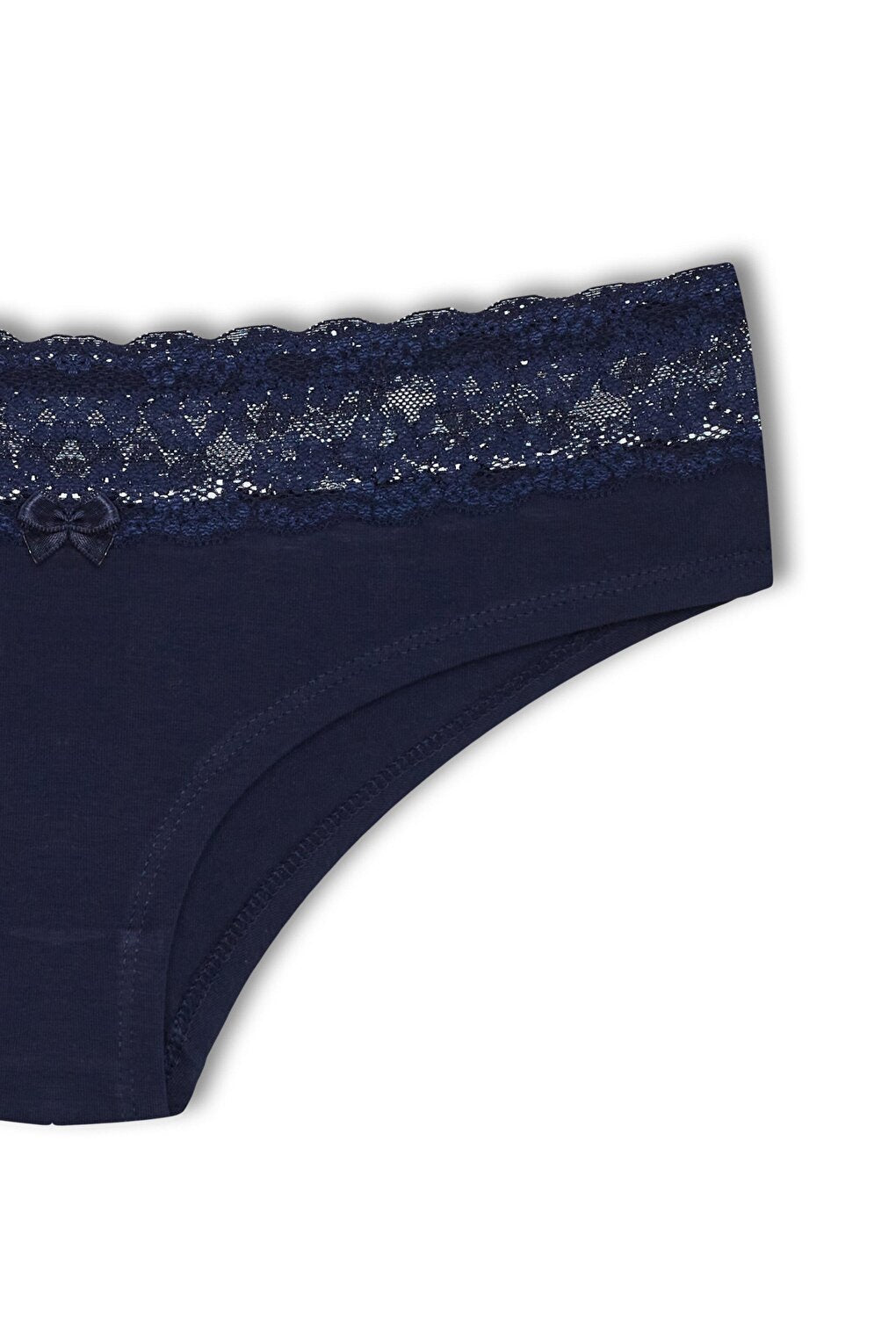 Cotton Waist Lace Detailed Hipster Women's Panties Set of 5