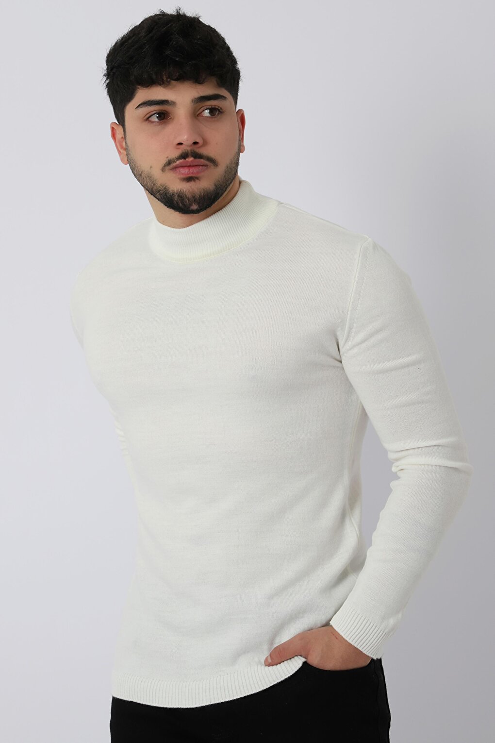 SPR Half Fisherman Fine Knitwear Sweater