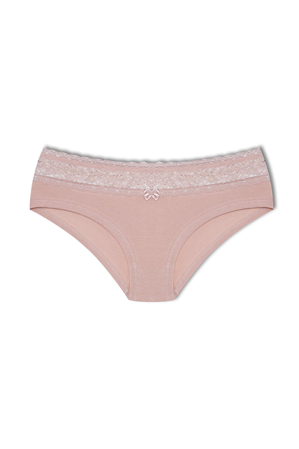 Cotton Waist Lace Detailed Hipster Women's Panties 3-Piece