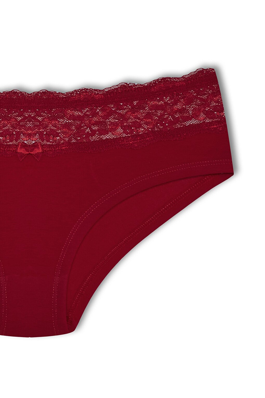 Cotton Waist Lace Detailed Hipster Women's Panties 3-Piece