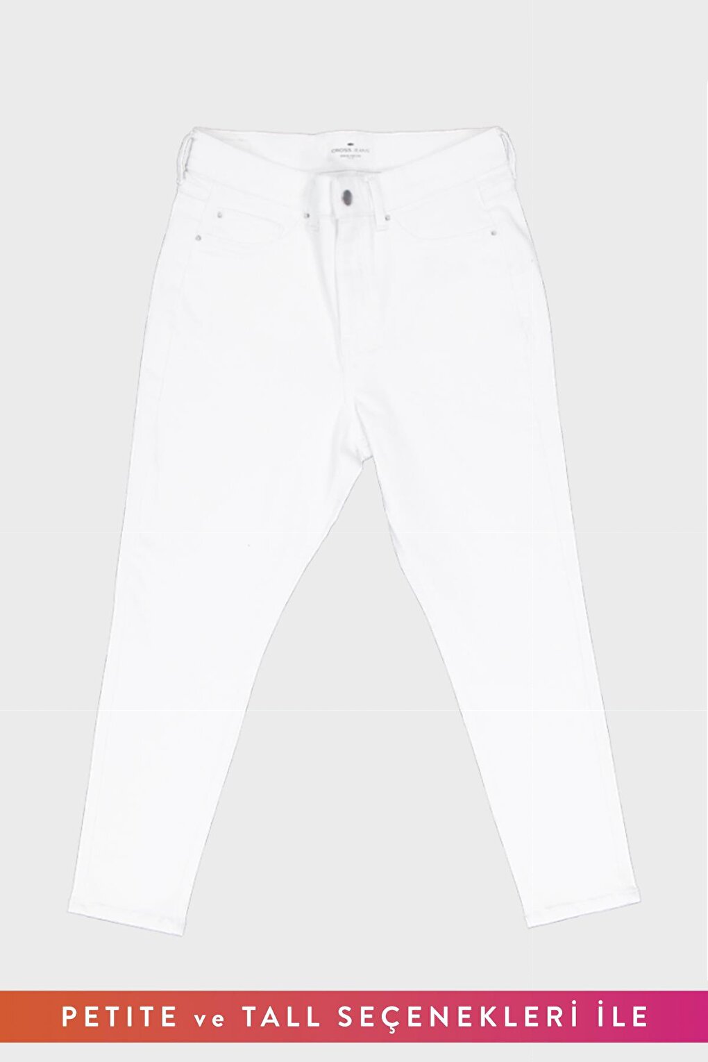 Judy White Skinny Fit Jean Trousers C 4521-153