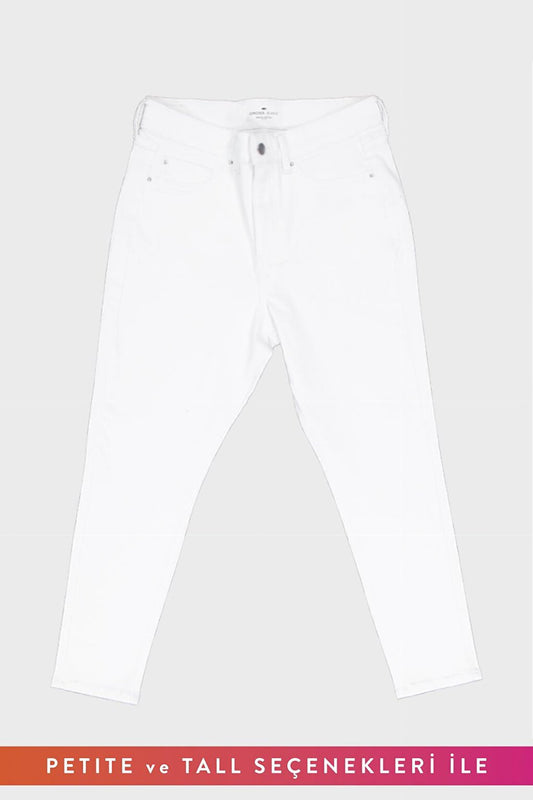 Judy White Skinny Fit Jean Trousers C 4521-153