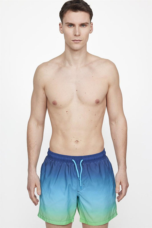 Men's Multicolored Swim Shorts