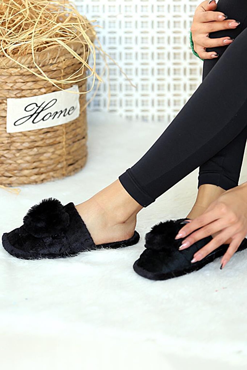 Heart Thermal Sole Women's House Slippers 001-76-21