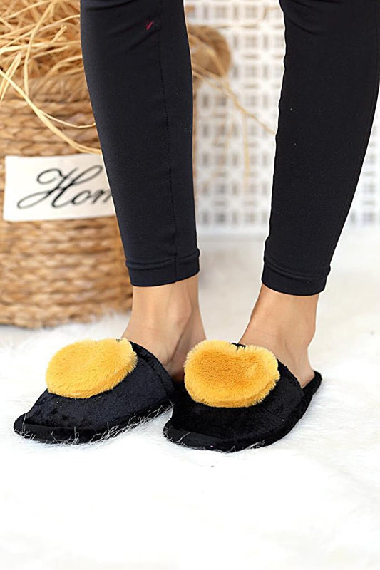 Heart Thermal Sole Women's House Slippers 001-76-21