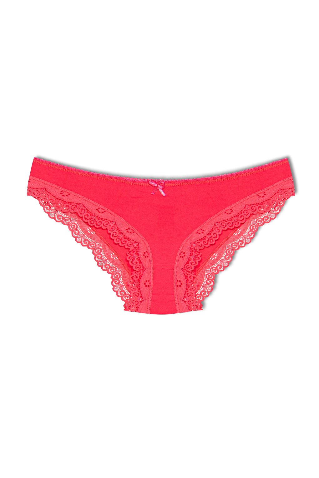 Cotton Low Waist Lace Basic Women's Panties 3-Piece