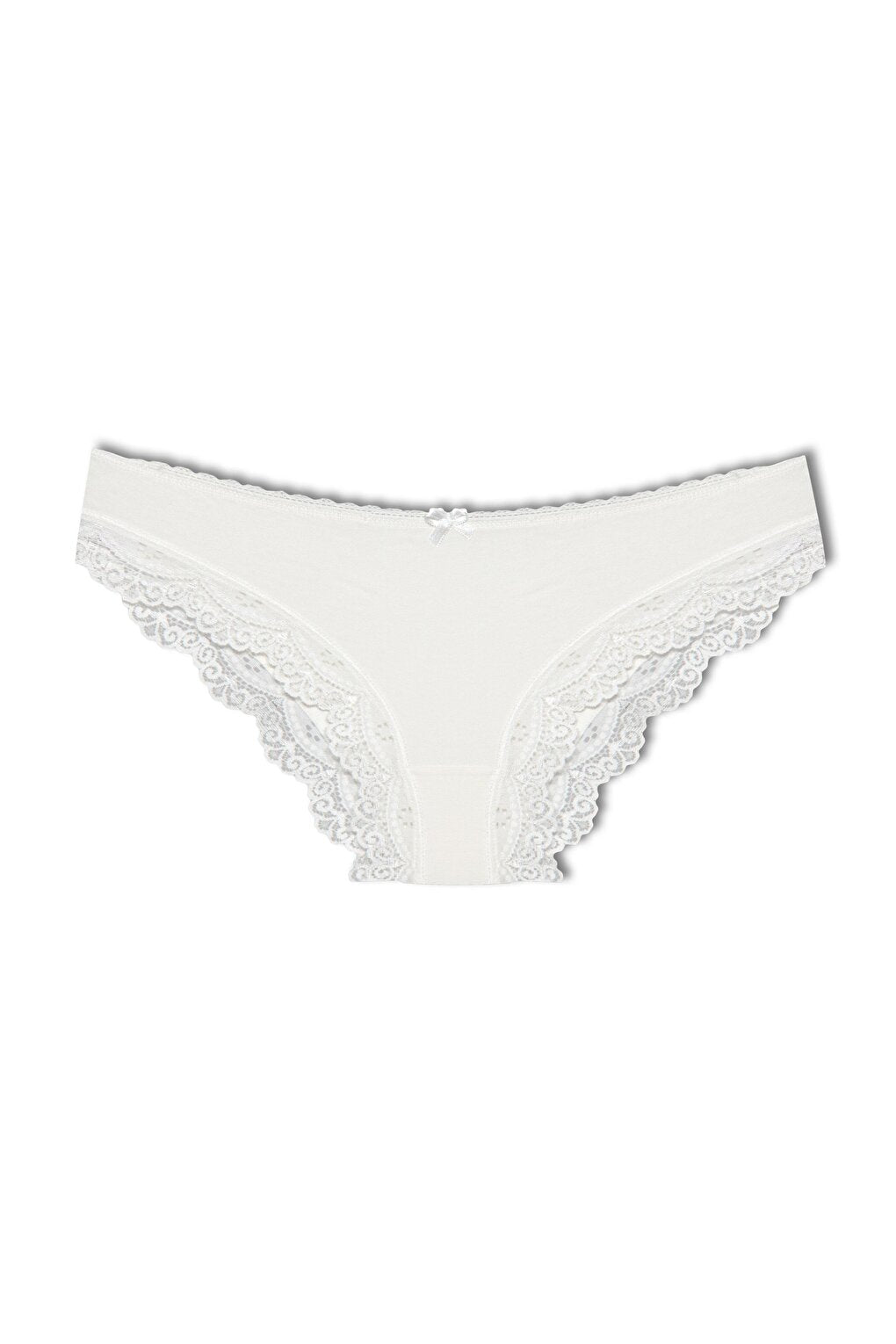 Cotton Low Waist Lace Basic Women's Panties 3-Piece