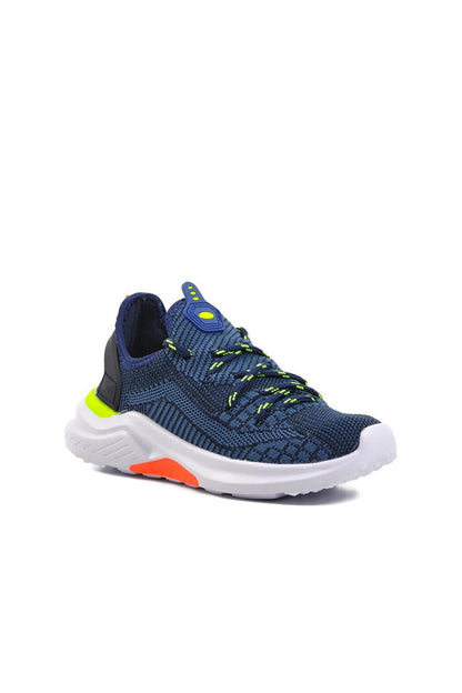 1428-F Navy Blue-Indigo Children's Sports Shoes