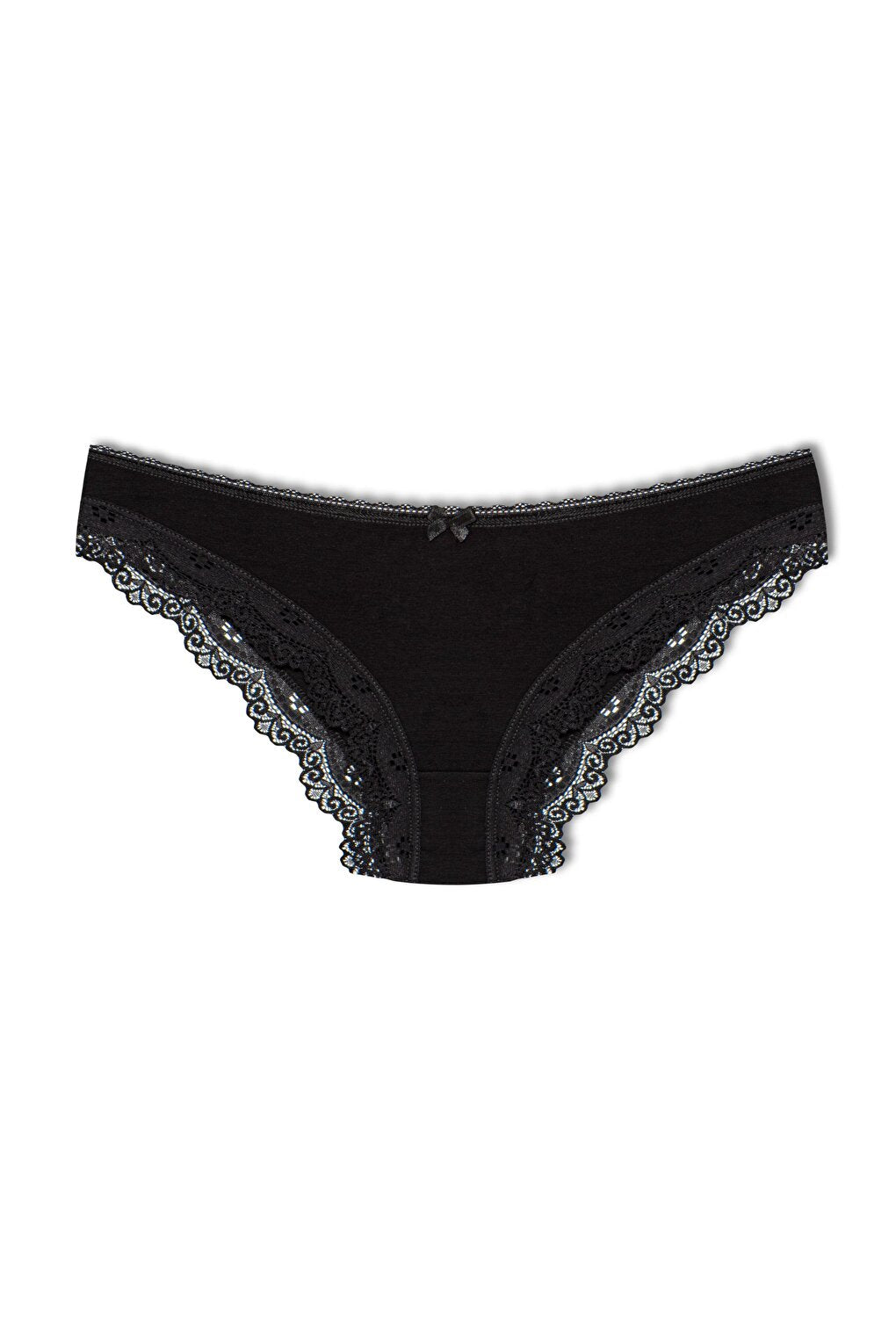 Cotton Low Waist Lace Basic Women's Panties 3-Piece