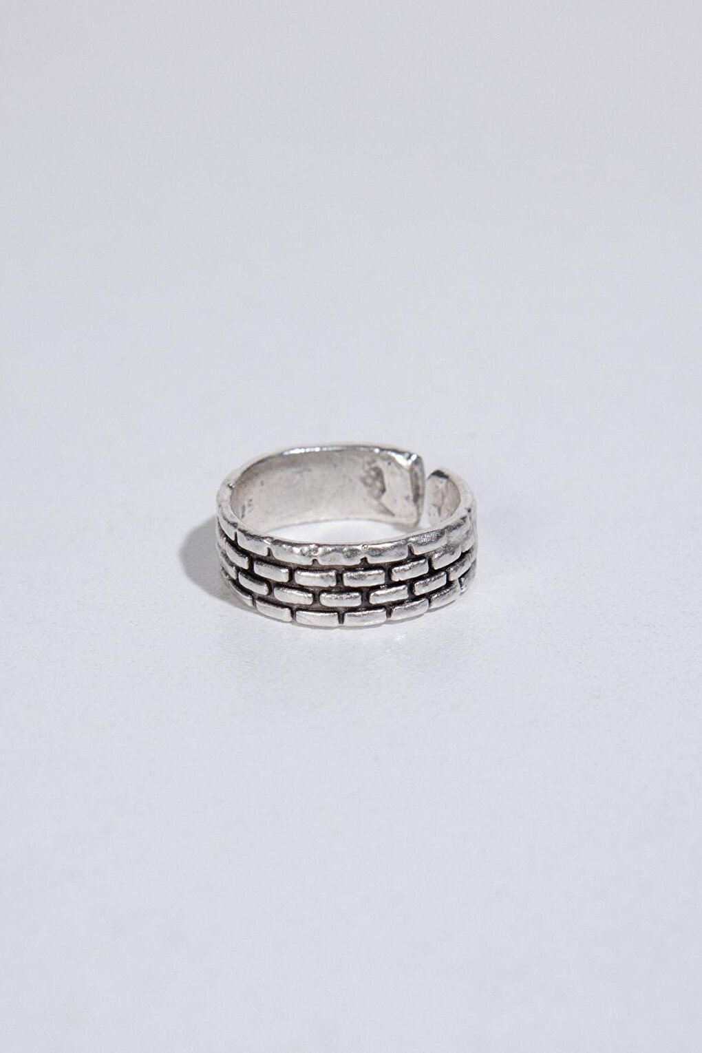 Silver Color Men's Ring