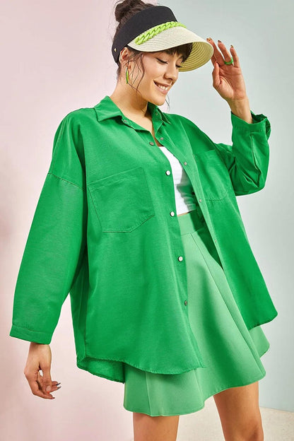 Women's Double Pocket Shirt 4613