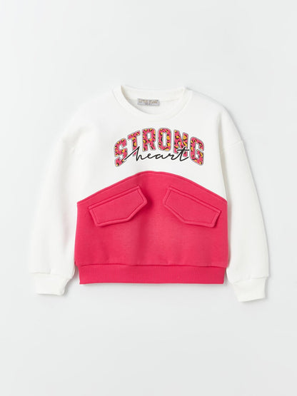 Girl's Pocket View Strong SweatShirt