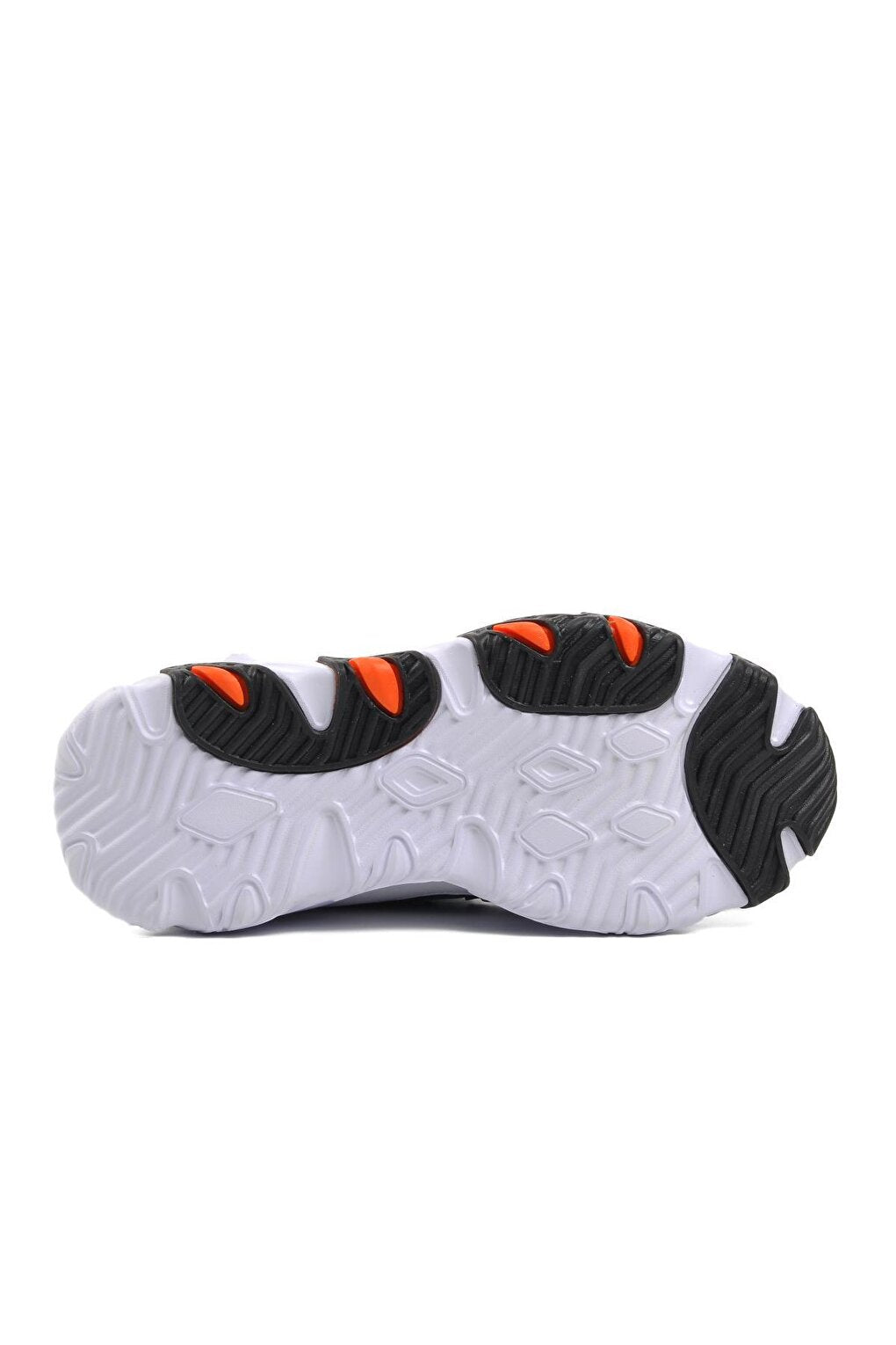 1417-F Navy Blue-Black-Orange Children's Sports Shoes