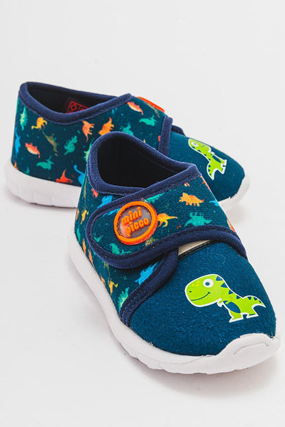 Unisex Kids Dino Anatomical Kids Slippers