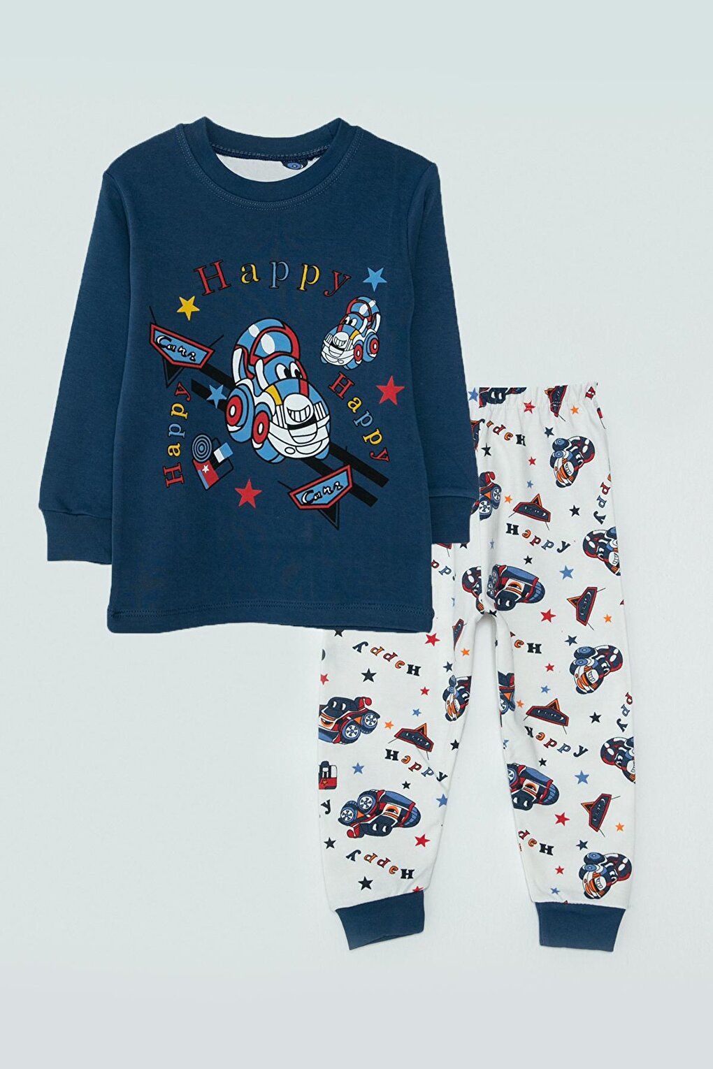 Text Printed Baby Boy Pajama Set