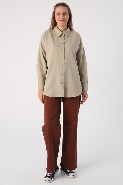 Taş01 Oversize Basic Shirt