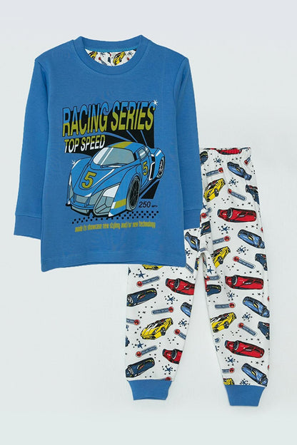 Car Printed Baby Boy Pajama Set