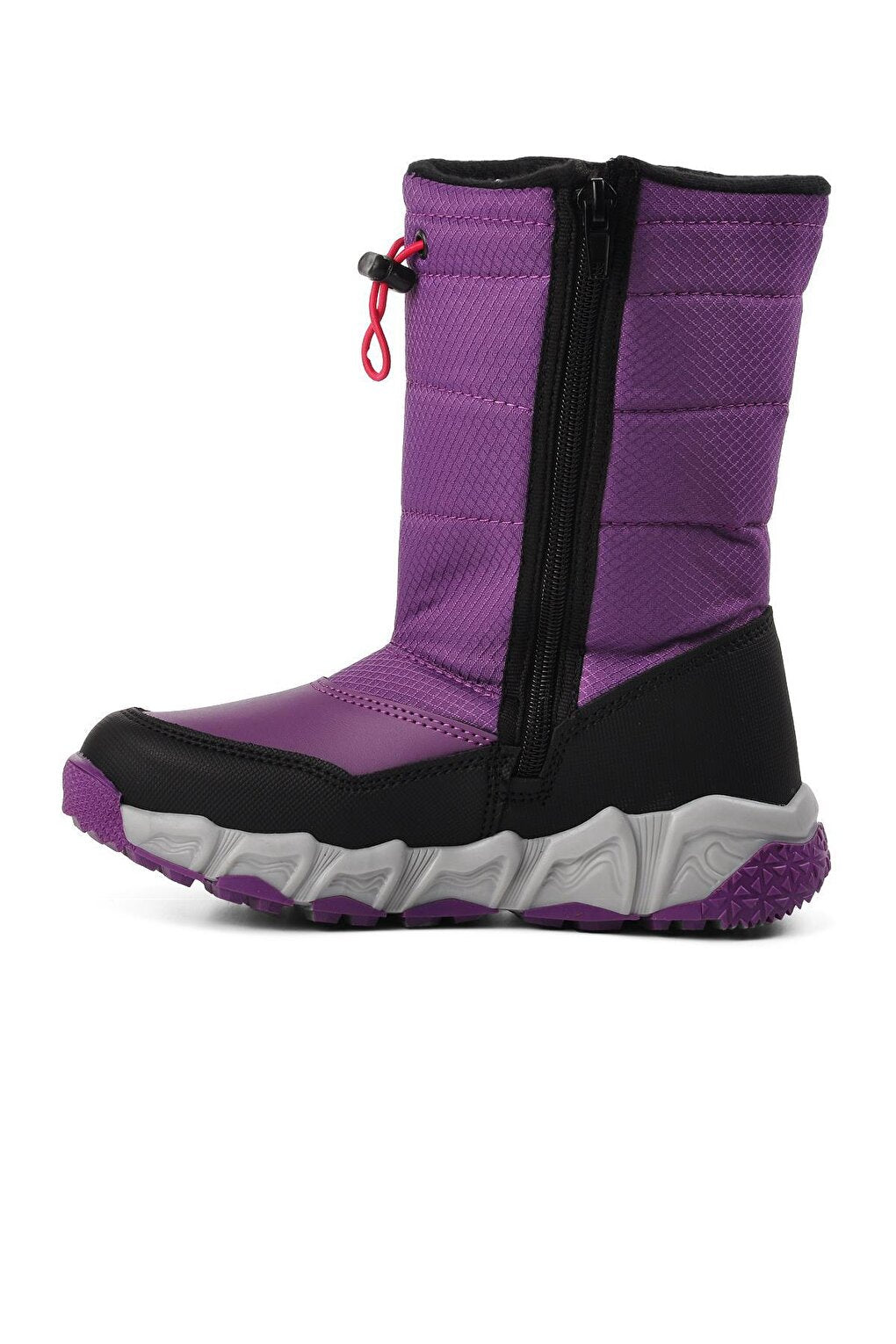 Molina-F Purple Water Repellent Children's Snow Boots