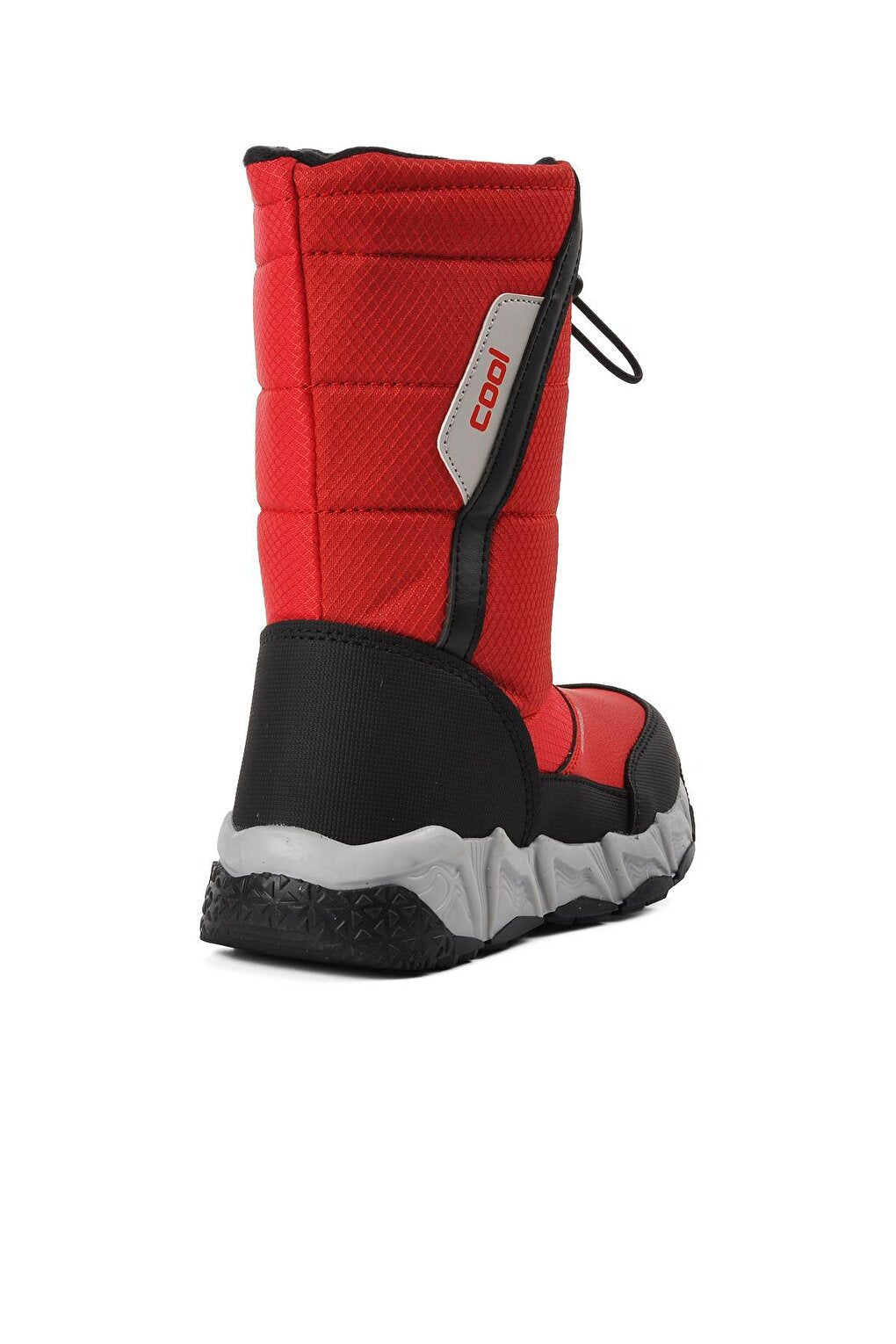 Molina-F Red Fleece Water Repellent Children's Snow Boots