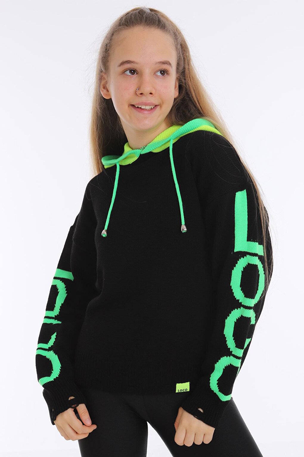 Girl's Knitted Knitwear Sweatshirt 10-15 Years 14049