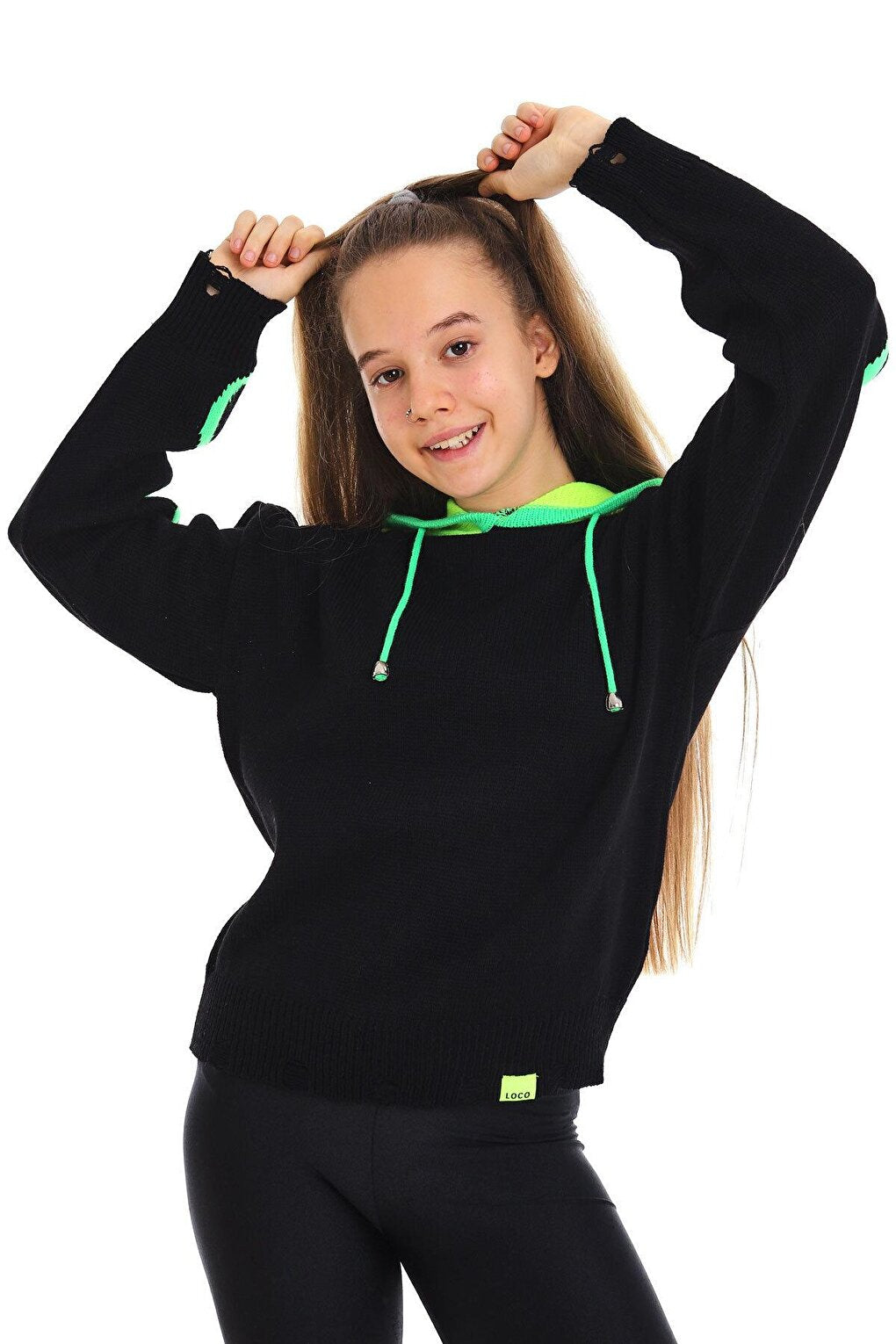 Girl's Knitted Knitwear Sweatshirt 10-15 Years 14049