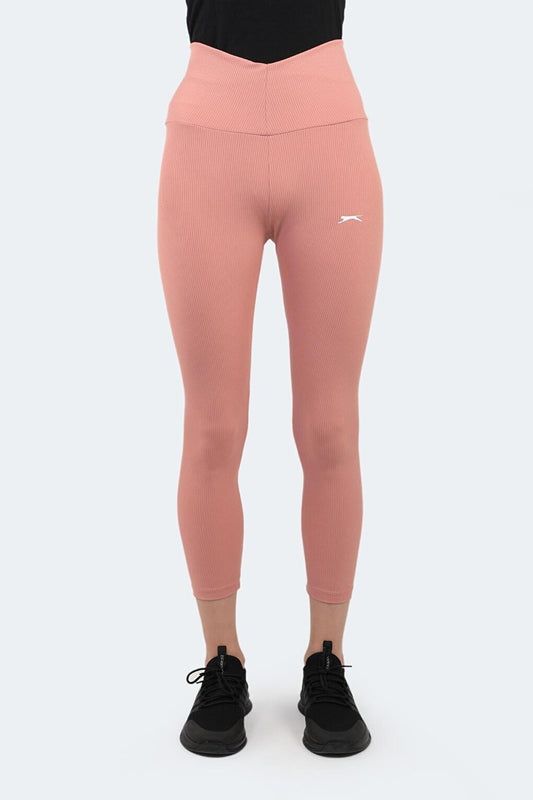 PRANAV Women's Fitness Tights Salmon