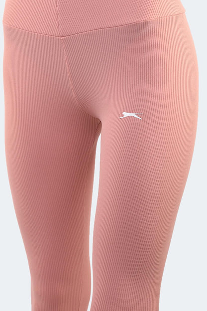 PRANAV Women's Fitness Tights Salmon