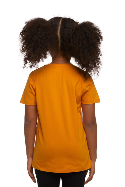 Cadmium Yellow Unisex Crew Neck Short Sleeve T-Shirt