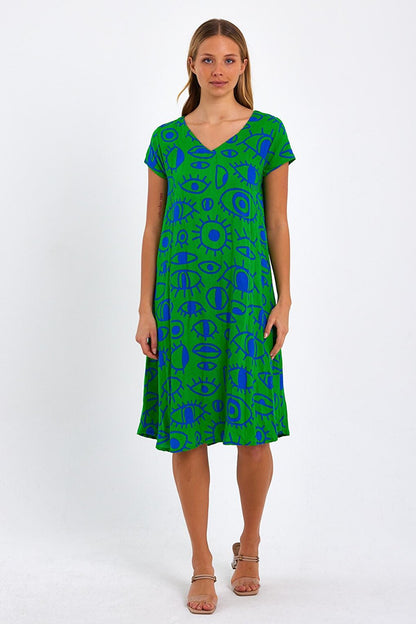 Women's Patterned Dress