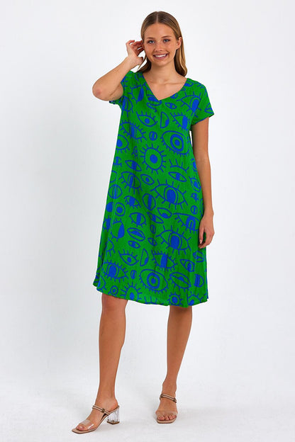 Women's Patterned Dress