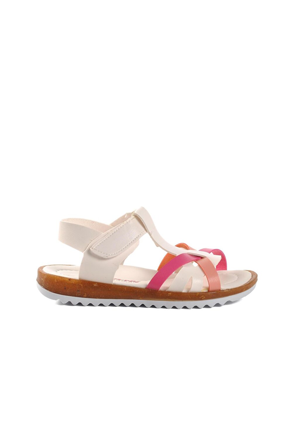 22Y07-P White-Powder Girl's Sandals