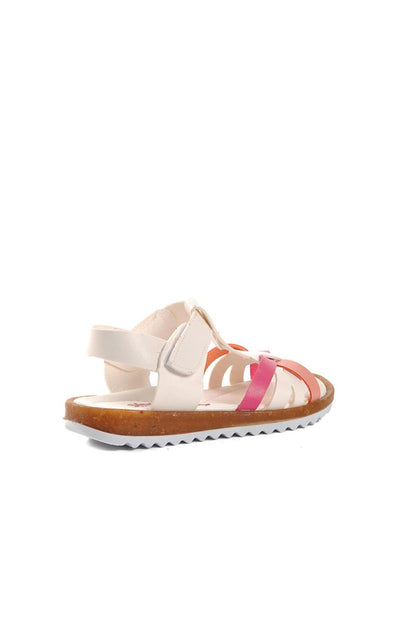 22Y07-P White-Powder Girl's Sandals