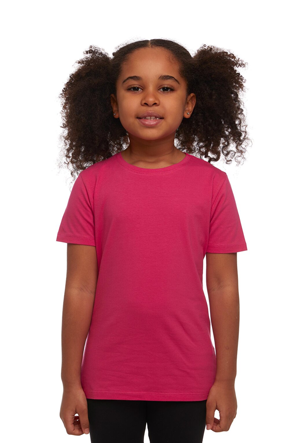 Dark Fuchsia Unisex Crew Neck Short Sleeve T-Shirt