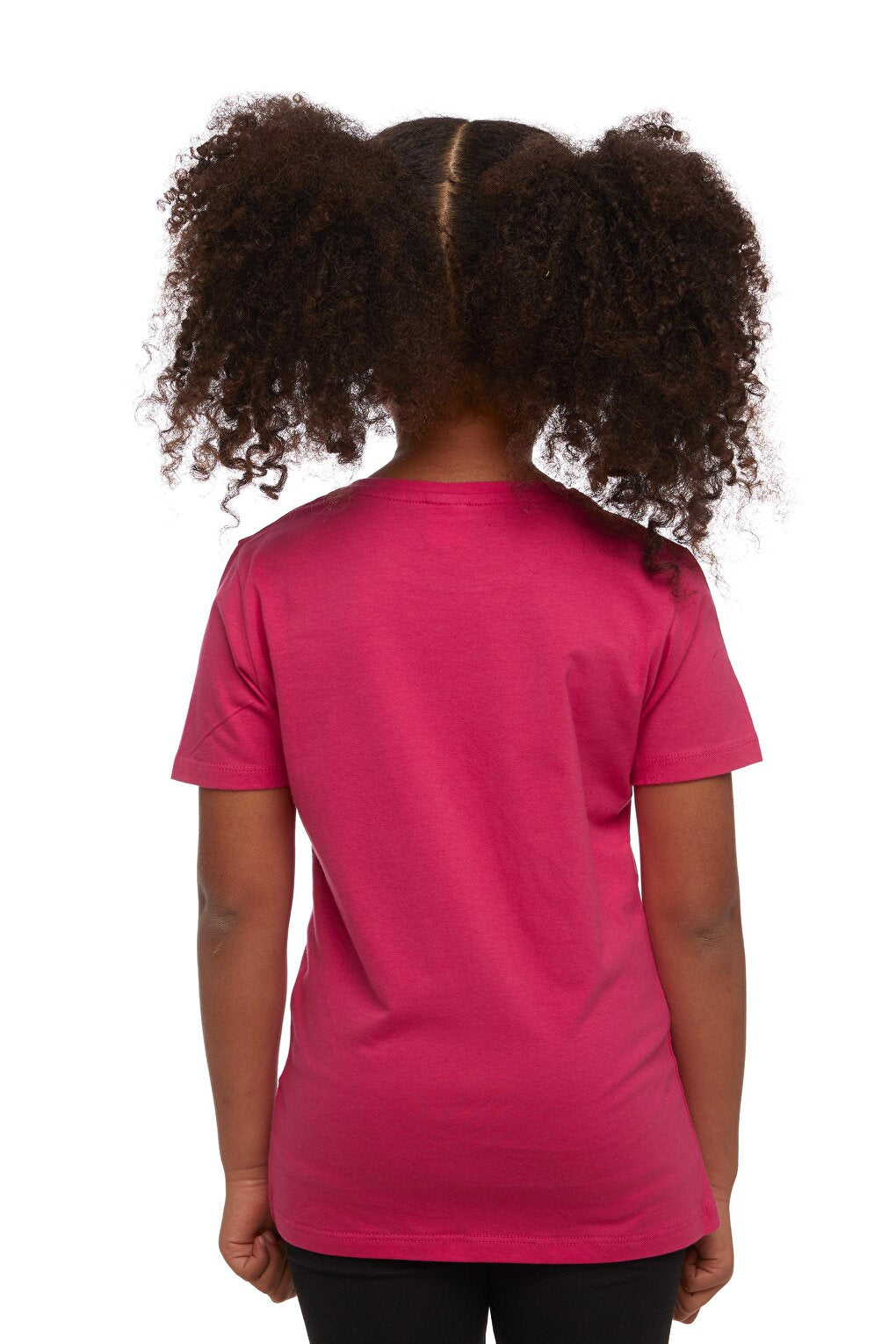 Dark Fuchsia Unisex Crew Neck Short Sleeve T-Shirt