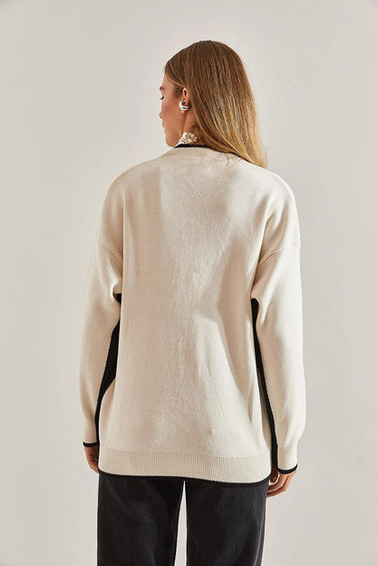 Women's Buttoned Pocket Knitwear Cardigan