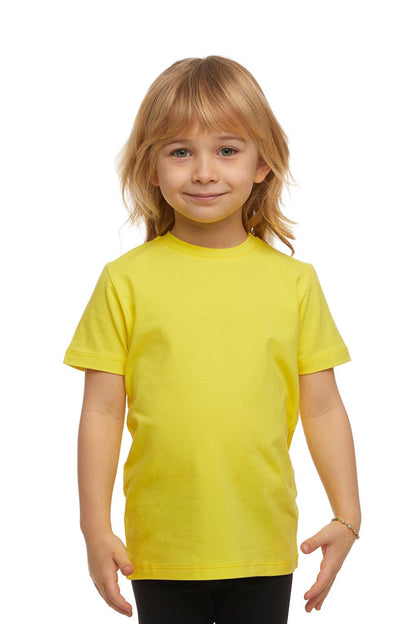 Highlighter Yellow Unisex Crew Neck Short Sleeve T-Shirt