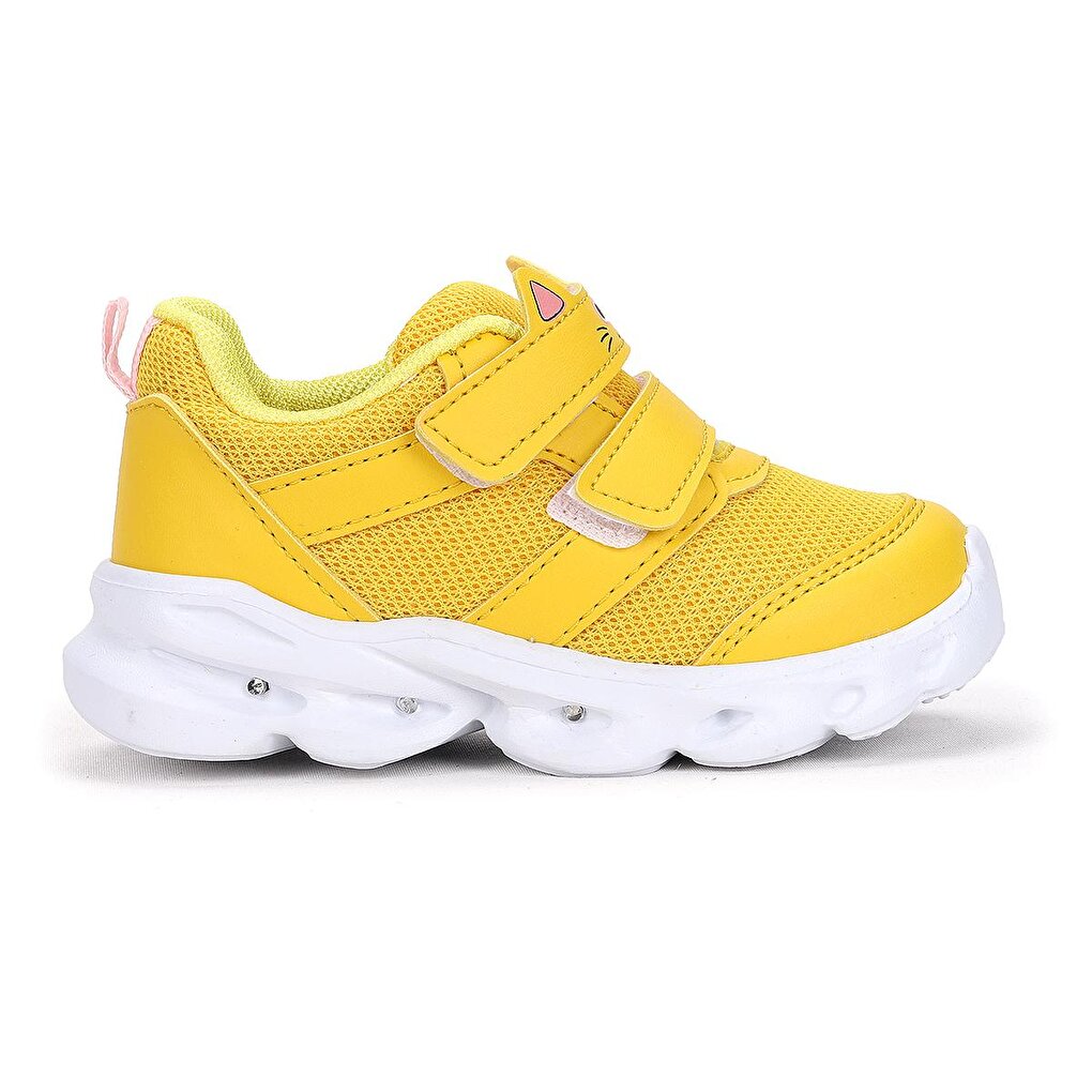 Caty Lighted Velcro Girls/Boys Sneakers