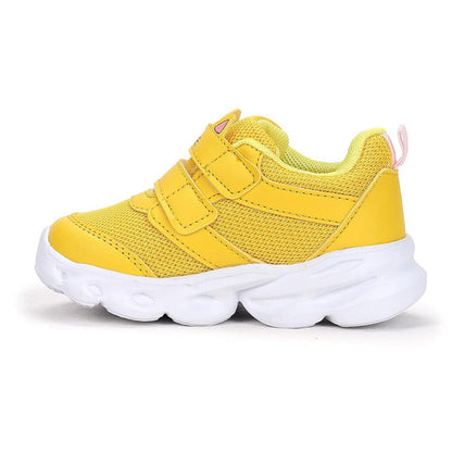 Caty Lighted Velcro Girls/Boys Sneakers