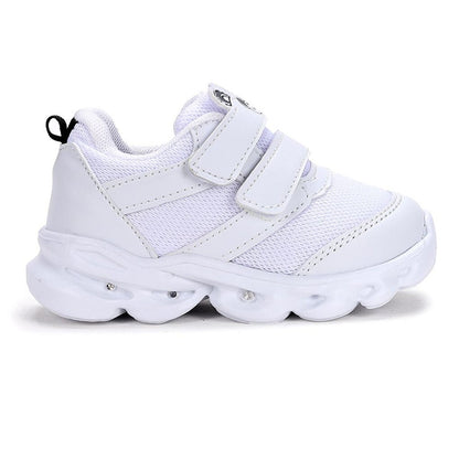 Caty Lighted Velcro Girls/Boys Sneakers